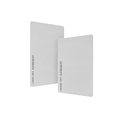 AOAMZ 10pcs 125kHz RFID Näherungs-ID Smart Card Label 0.8mm dick TK4100/EM4100/EM4200 Access Control System Read Only Karte, Schlüsselkarte AOAMZ 10pcs 125kHz RFID Näherungs-ID Smart Card Label 0.8mm dick TK4100/EM4100/EM4200 Access Control System Read Only Karte, Schlüsselkarte von AOAMZ