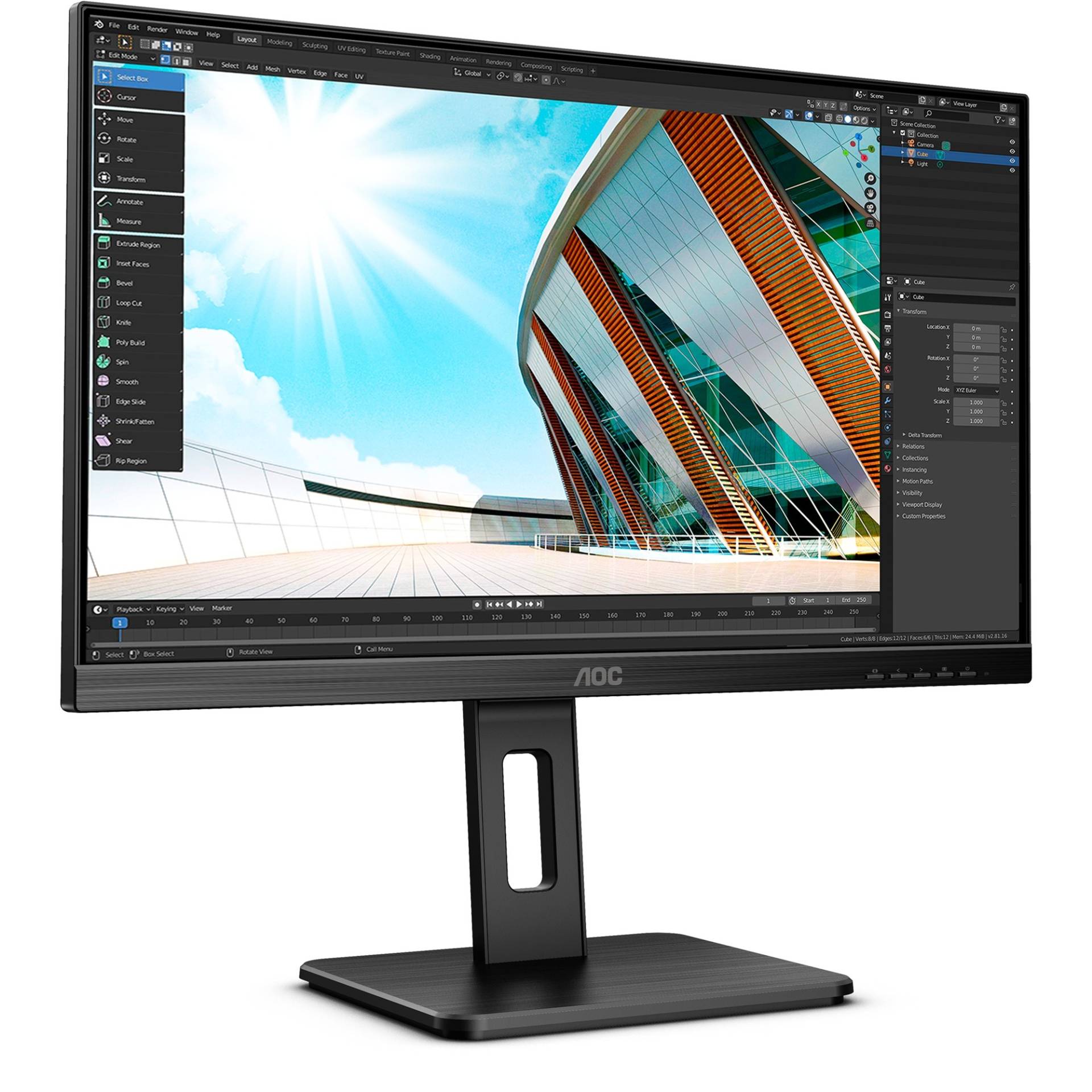 24P2Q, LED-Monitor 24P2Q, LED-Monitor von AOC