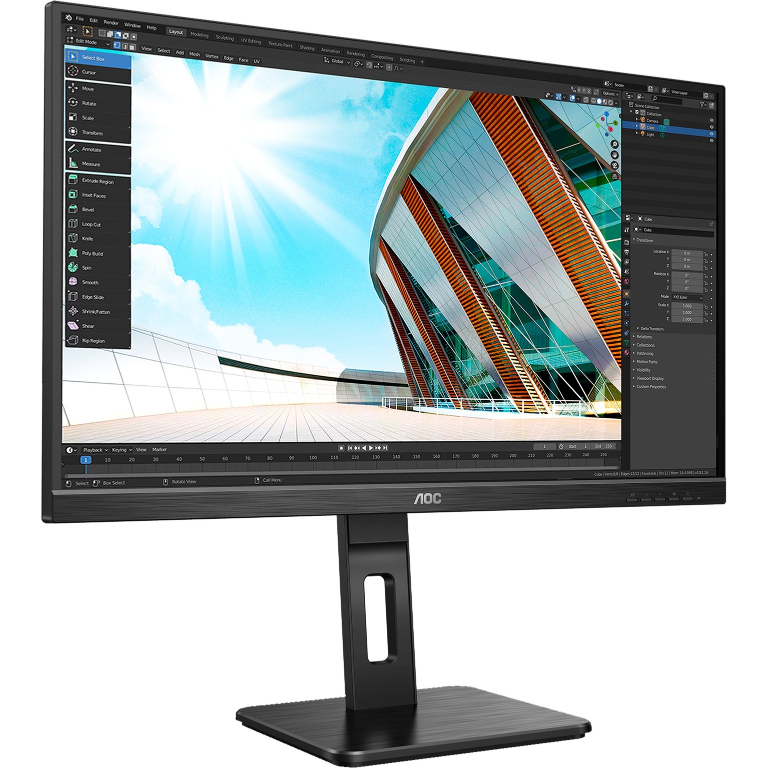 27P2Q, LED-Monitor von AOC