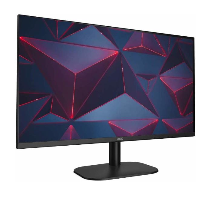 AOC 24B2XH - LED-Monitor - 60,5 cm (23.8) - 1920 x 1080 Full HD (1080p) - IPS - 250 cd/m² - 1000:1 - 8 ms - HDMI, VGA - Schwarz (24B2XH) von AOC