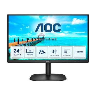 AOC 24B2XHM2 60cm (24") FHD VA Office Monitor 16:9 VGA/HDMI 75Hz von AOC