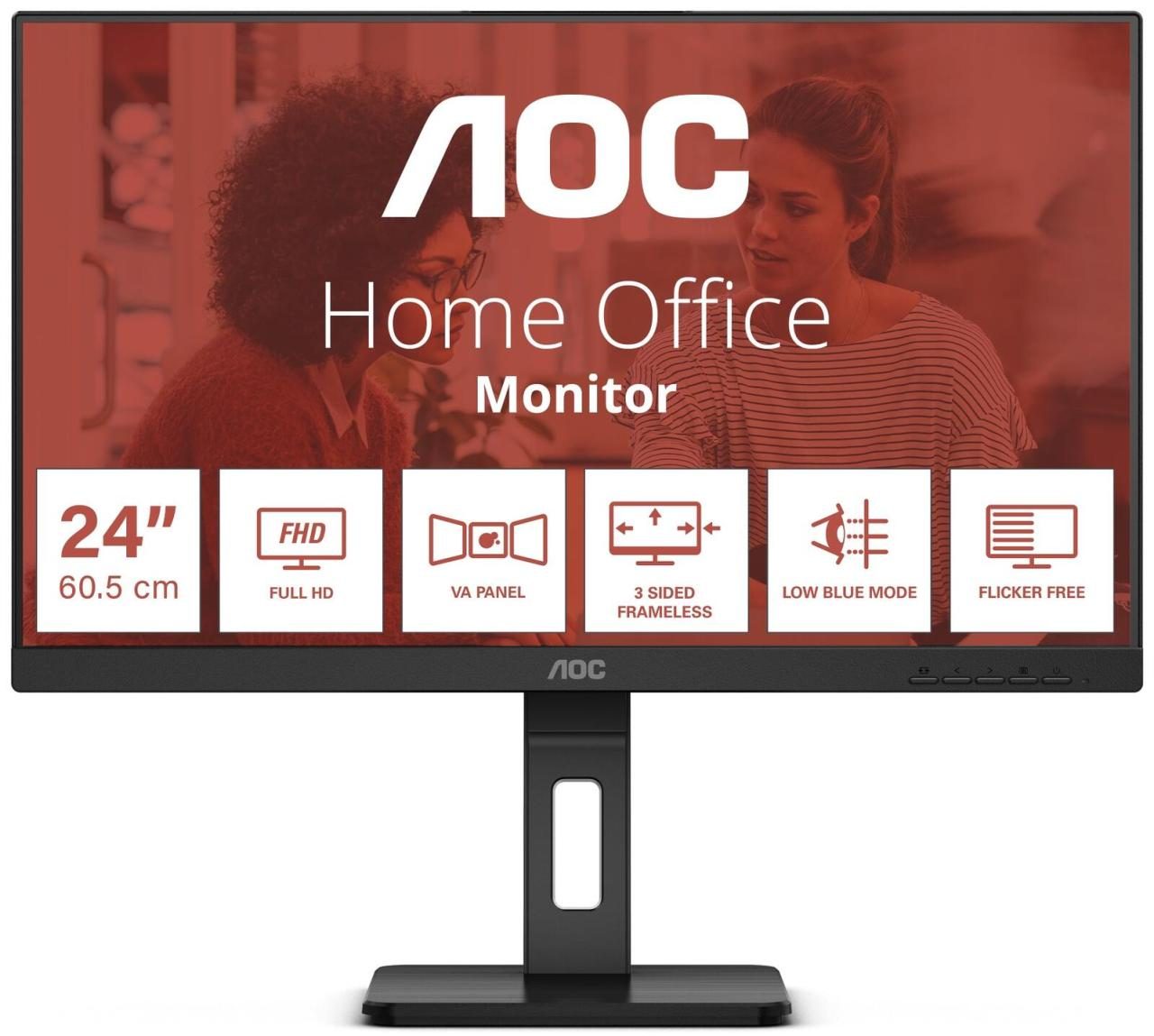 AOC 24E3QAF Essential Monitor 60,5cm (24 Zoll) von AOC