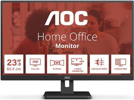 AOC 24E3UM 60,5 cm (23.8 ) 1920 x 1080 Pixel Full HD Schwarz (24E3UM) von AOC