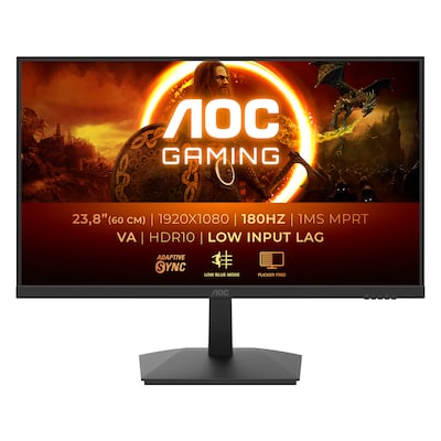 AOC 24G15N2 60,5cm (23,8“) FHD VA Gaming Monitor 16:9 HDMI/DP 180Hz Sync 1ms (MPRT) von AOC