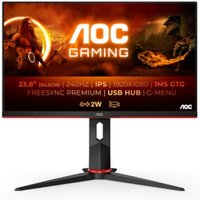 AOC 24G2ZU 60,4cm (23,8") Full HD Gaming Monitor HDMI/DP FreeSync 240Hz 0,5ms HV von AOC