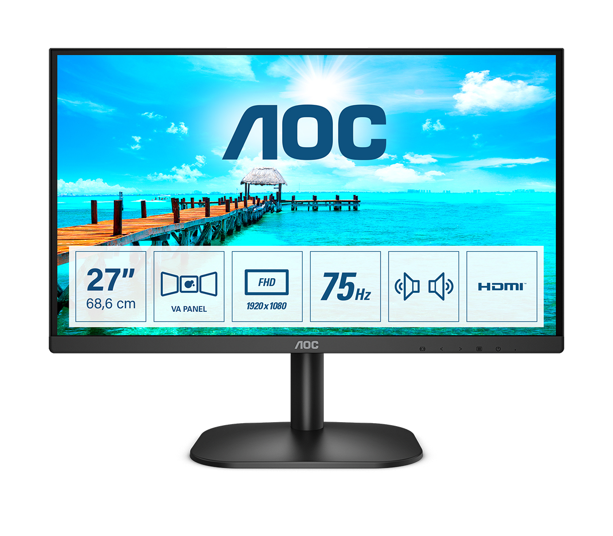 AOC 27B2AM Full HD Monitor - VA-Panel, HDMI von AOC