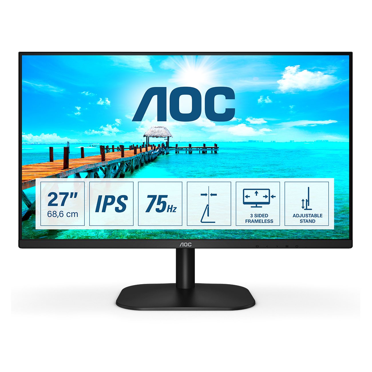 AOC 27B2DA Full HD Monitor - IPS, Lautsprecher von AOC