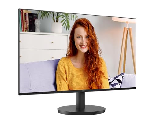 AOC 27B3CA2 - 27 Zoll FHD Monitor, 100Hz, IPS, Lautsprecher, USB-C Konnektivität, FlickerFree, Adaptive Sync, LowBlue (1920 x 1080, 250 cd/m2, HDMI 1.4 / USB-C 65W Power delivery) von AOC