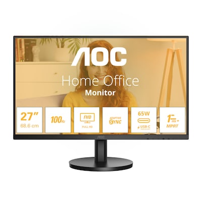 AOC 27B3CA2 68,6m (27") FHD IPS Office Monitor 16:9 HDMI/USB-C PD65W 100Hz Sync von AOC