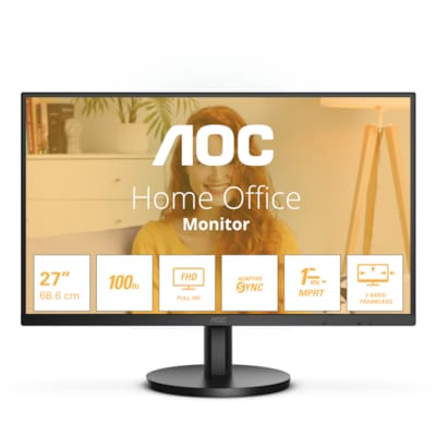 AOC 27B3HMA2 68,6m (27") FHD VA Office Monitor 16:9 VGA/HDMI 100Hz Sync 1ms von AOC