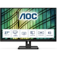 AOC 27E2QAE 68,6cm (27") FHD IPS Office Monitor 16:9 HDMI/DP/VGA 75Hz 4ms von AOC