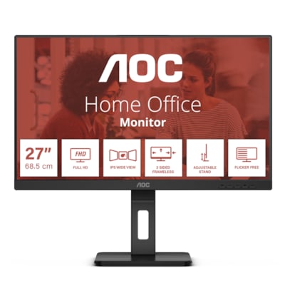 AOC 27E3QAF 68,6cm (27") FHD IPS Office Monitor 16:9 HDMI/DP/VGA 75Hz 4ms Sync von AOC