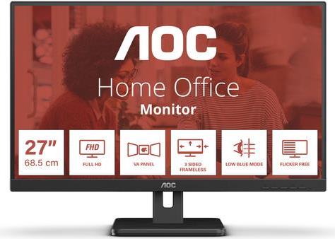 AOC 27E3UM 68,6 cm (27 ) 1920 x 1080 Pixel Full HD Schwarz [Energieklasse E] (27E3UM) von AOC