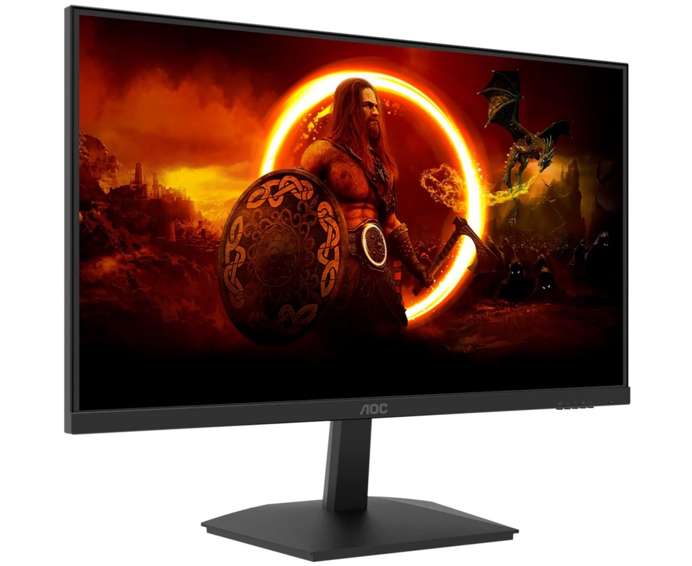 AOC 27G15N2, Gaming-Monitor - (68.6 cm (27 Zoll), schwarz (matt), FullHD, Fast-VA, HDR, Adaptive-Sync , 180Hz Panel) [Energieklasse E] (27G15N2) von AOC