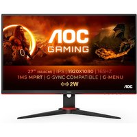 AOC 27G2SPAE 68,6cm (27“) FHD IPS Gaming Monitor 16:9 HDMI/DP/VGA 165Hz 1ms Sync von AOC