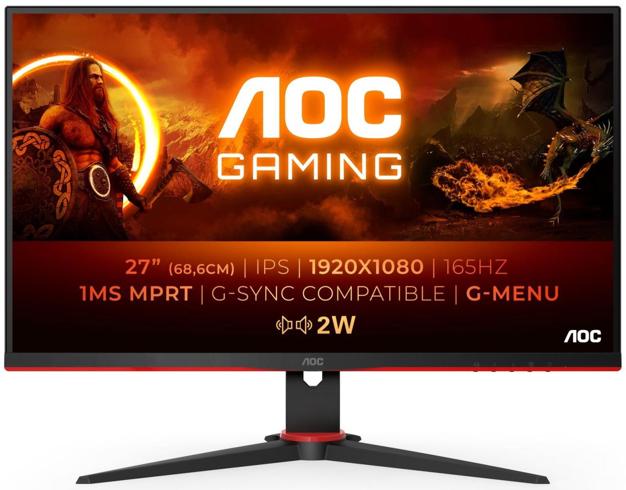 AOC 27G2SPAE Gaming Monitor 68,58 cm (27 Zoll) von AOC