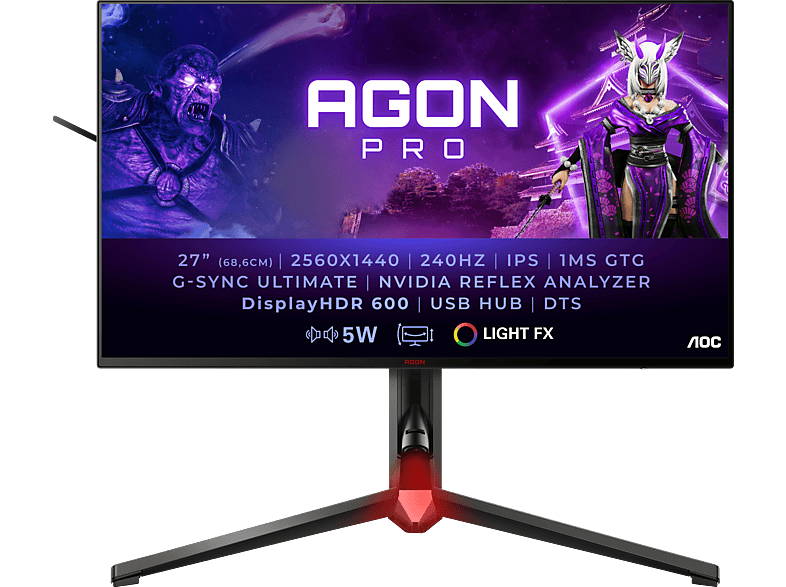 AOC AG274QS 27 Zoll QHD Gaming Monitor (1 ms Reaktionszeit von AOC