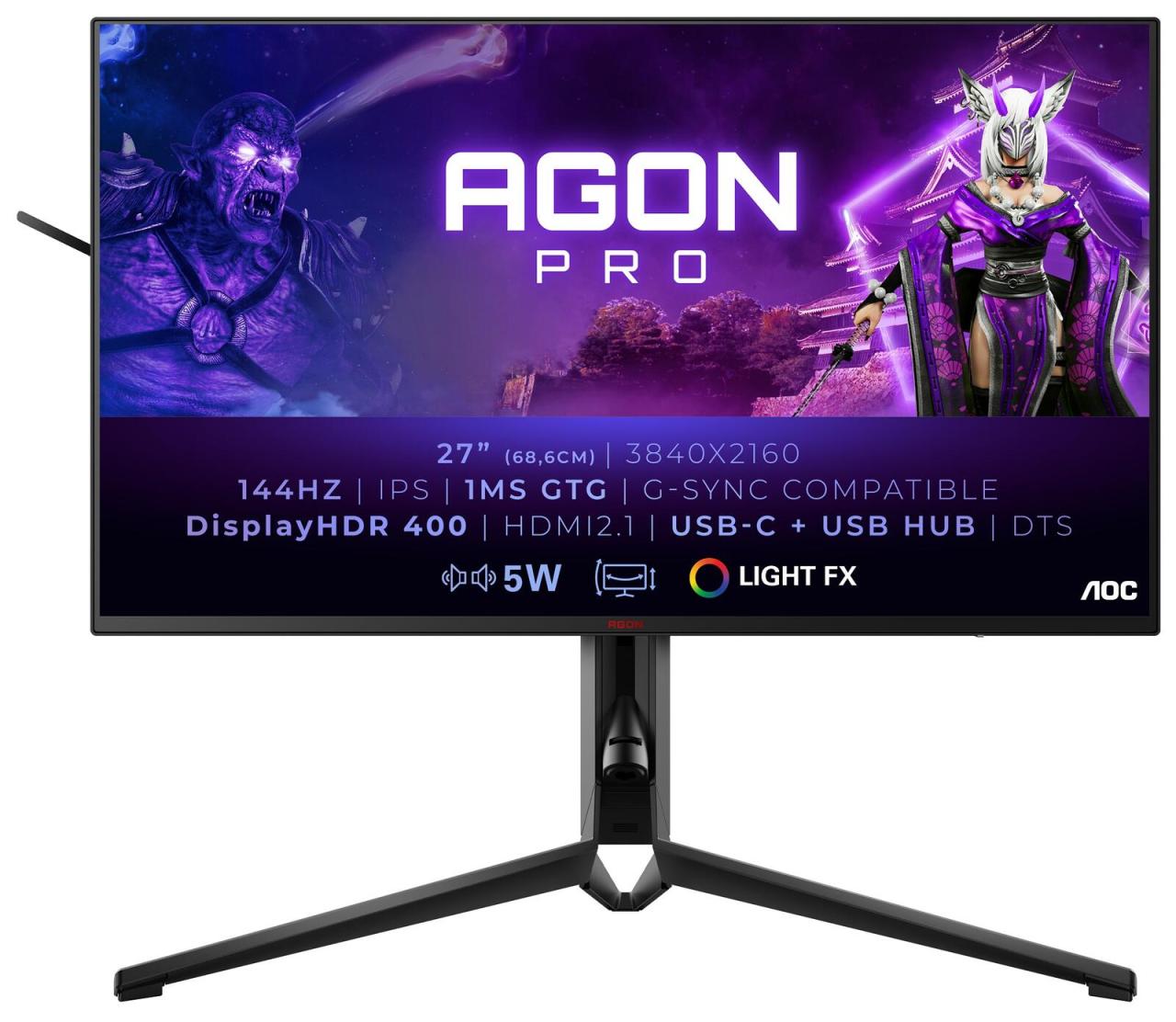 AOC AG274UXP Gaming Monitor 68,6 cm (27 Zoll) von AOC