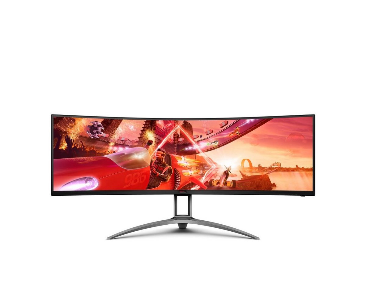 AOC AG493UCX2 Curved-Gaming-Monitor (124 cm/49 , 5120 x 1440 px, DQHD, 1 ms Reaktionszeit, 165 Hz, VA LCD)" von AOC