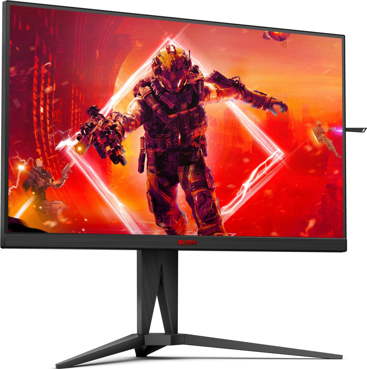 AOC AGON 5 AG325QZN/EU LED-Monitor 80 cm (31.5 ) 2560 x 1440 Pixel Quad HD Schwarz [Energieklasse F] (AG325QZN/EU) von AOC