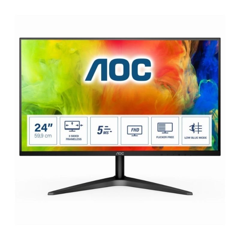 AOC B1 24B1H, 61 cm (24 Zoll), 1920 x 1080 Pixel, Full HD, LED, 5 ms von AOC