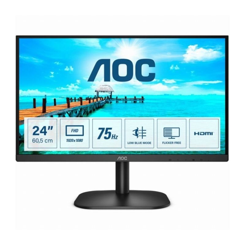 AOC B2 24B2XHM2, 60,5 cm (23.8 Zoll), 1920 x 1080 Pixel, Full HD von AOC