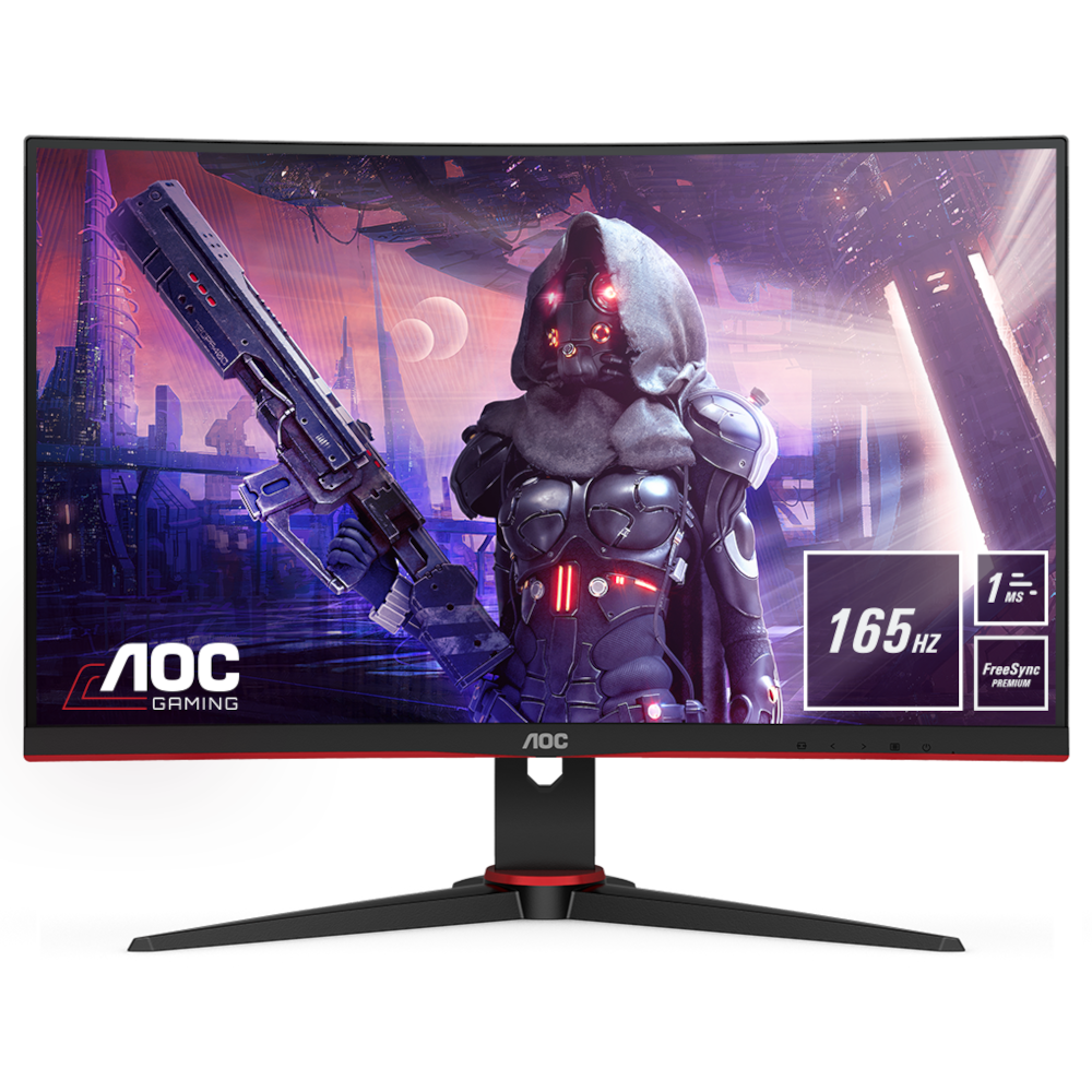 AOC C24G2AE/BK Gaming Monitor - 165 Hz, FreeSync Premium von AOC