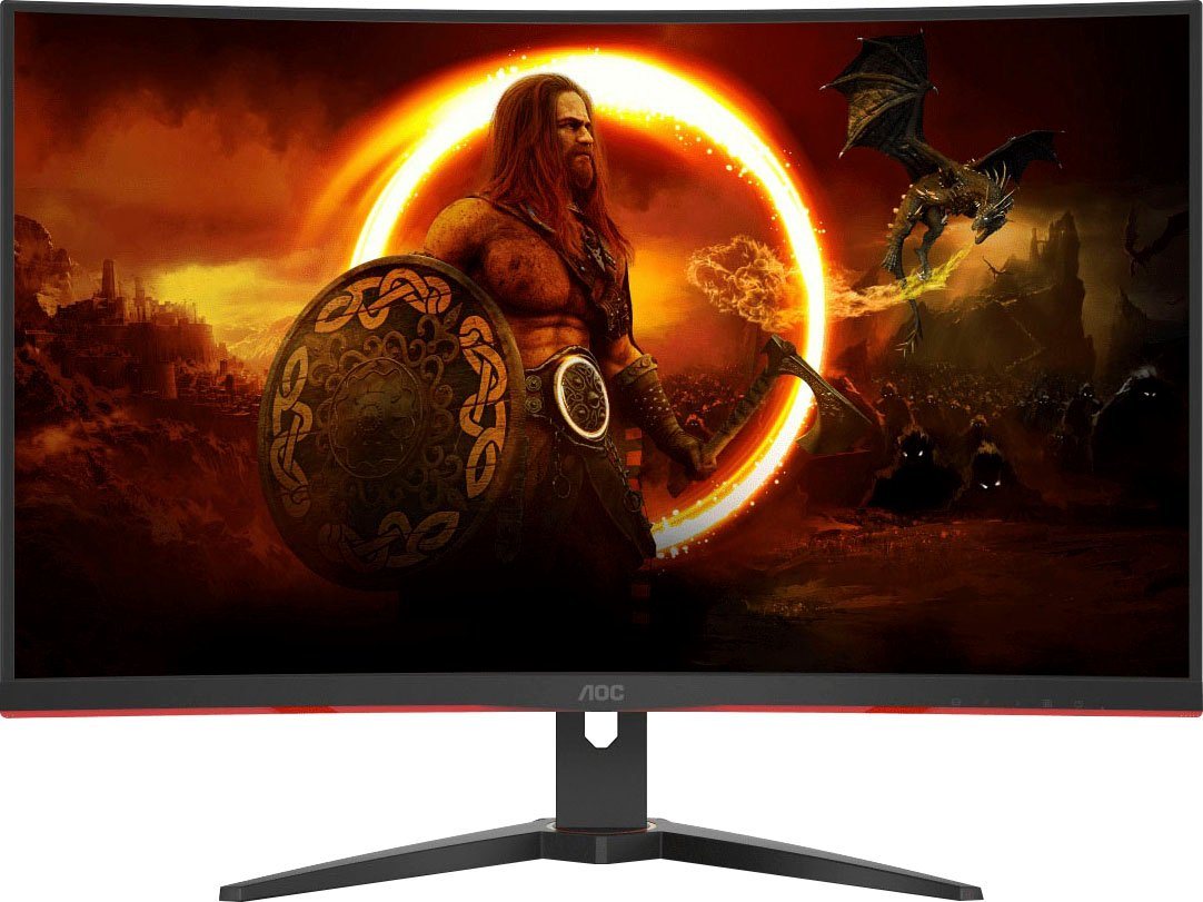 AOC C32G2ZE/BK Curved-Gaming-Monitor (80 cm/32 ", 1920 x 1080 px, Full HD, 1 ms Reaktionszeit, 240 Hz, VA LED) von AOC