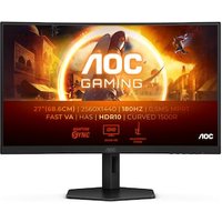 AOC CQ27G4X 68,6cm (27“) QHD VA Gaming Monitor Curved 16:9 HDMI/DP 180Hz Sync 1ms von AOC
