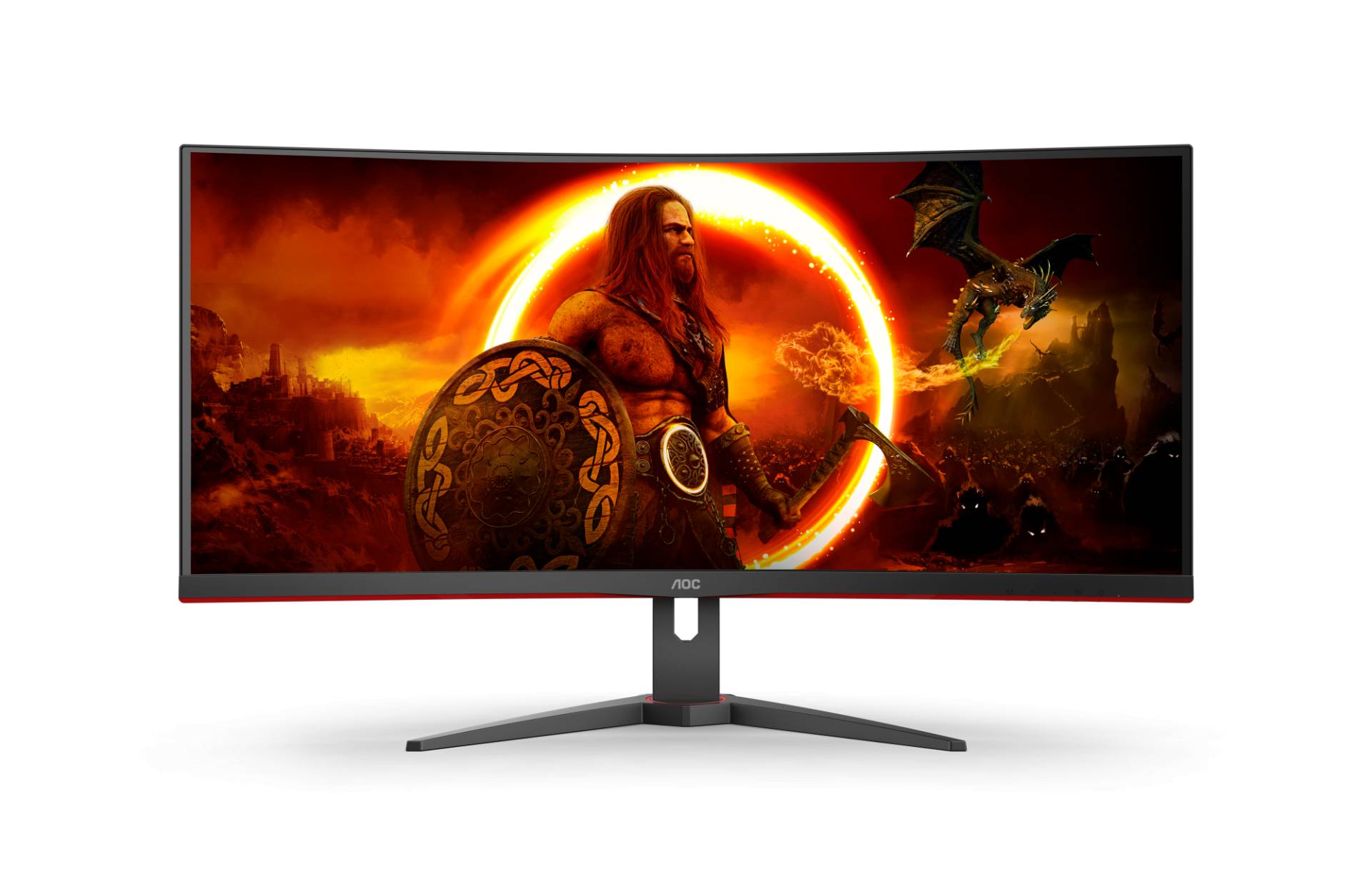 AOC CU34G2XE/BK Gaming Monitor - Curved, WQHD, 144 Hz B-Ware AOC CU34G2XE/BK Gaming Monitor - Curved, WQHD, 144 Hz B-Ware von AOC