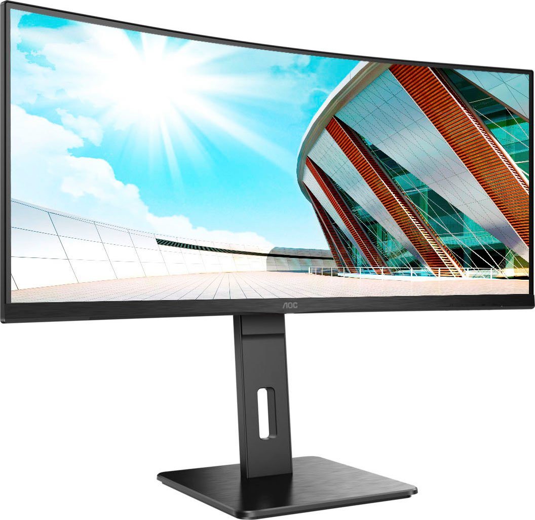 AOC CU34P2A Curved-Gaming-Monitor (86,4 cm/34 ", 3440 x 1440 px, UWQHD, 1 ms Reaktionszeit, 100 Hz, VA LCD) von AOC