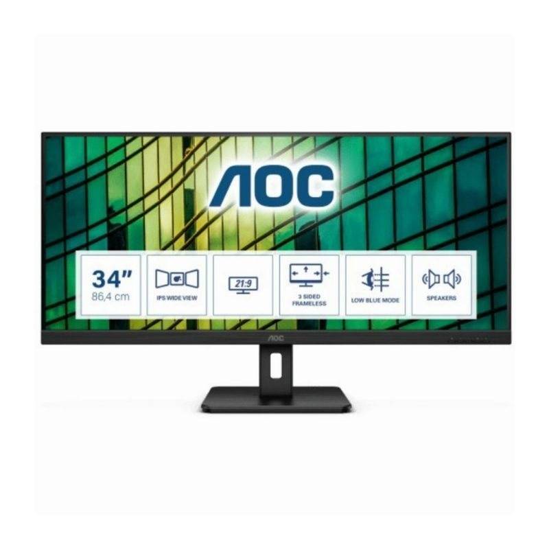 AOC E2 Q34E2A, 86,4 cm (34 Zoll), 2560 x 1080 Pixel, Full HD+, LED von AOC