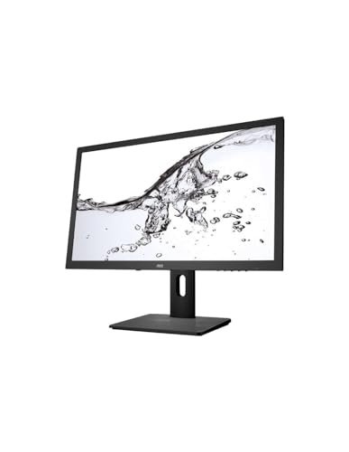 AOC E2475PWJ - 24 Zoll FHD Monitor, höhenverstellbar (1920x1080, 60 Hz, VGA, DVI, HDMI) schwarz von AOC