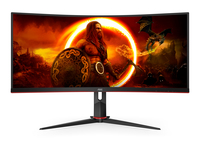 AOC G2 CU34G2XP Computerbildschirm 86,4 cm (34) 3440 x 1440 Pixel UltraWide Quad HD LED Schwarz von AOC
