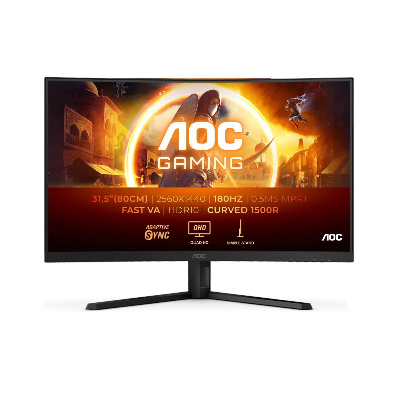 AOC G4 CQ32G4VE Quad HD Display 81,3 cm (32") von AOC