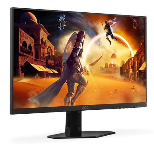 AOC Gaming 27G4XE - 27 Zoll FHD Monitor, 180 Hz, 1 ms, FreeSync Prem., G-Sync comp., HDR10 (1920x1080, HDMI, DisplayPort) schwarz/grau von AOC