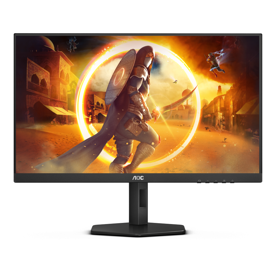 AOC Gaming Q27G4XF 27 Zoll QHD Monitor, 180 Hz, 0.5ms, FreeSync Premium, HDR10 (2560x1440, 2x HDMI, DisplayPort) schwarz/grau von AOC