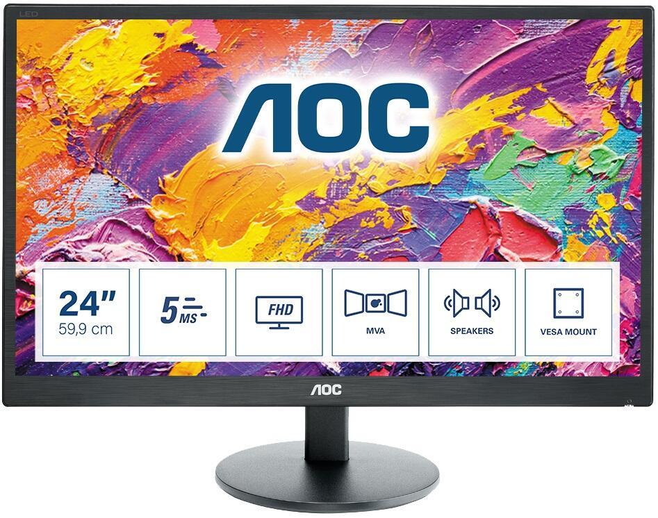 AOC M2470SWH Monitor 59,9 cm (23,6 Zoll) von AOC