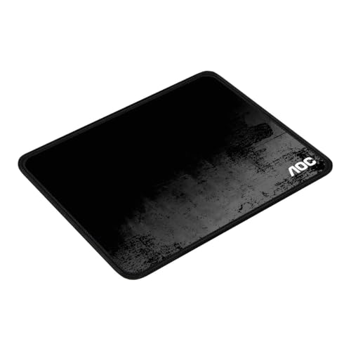 AOC MM300M Mauspad, 33 cm x 26 cm, wasserdicht, rutschfest, abgerundete Kanten von AOC