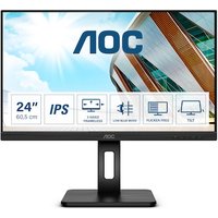 AOC Q24P2Q 60,5cm (23,8") WQHD 16:9 IPS Office Monitor HDMI/DP/VGA Pivot HV von AOC