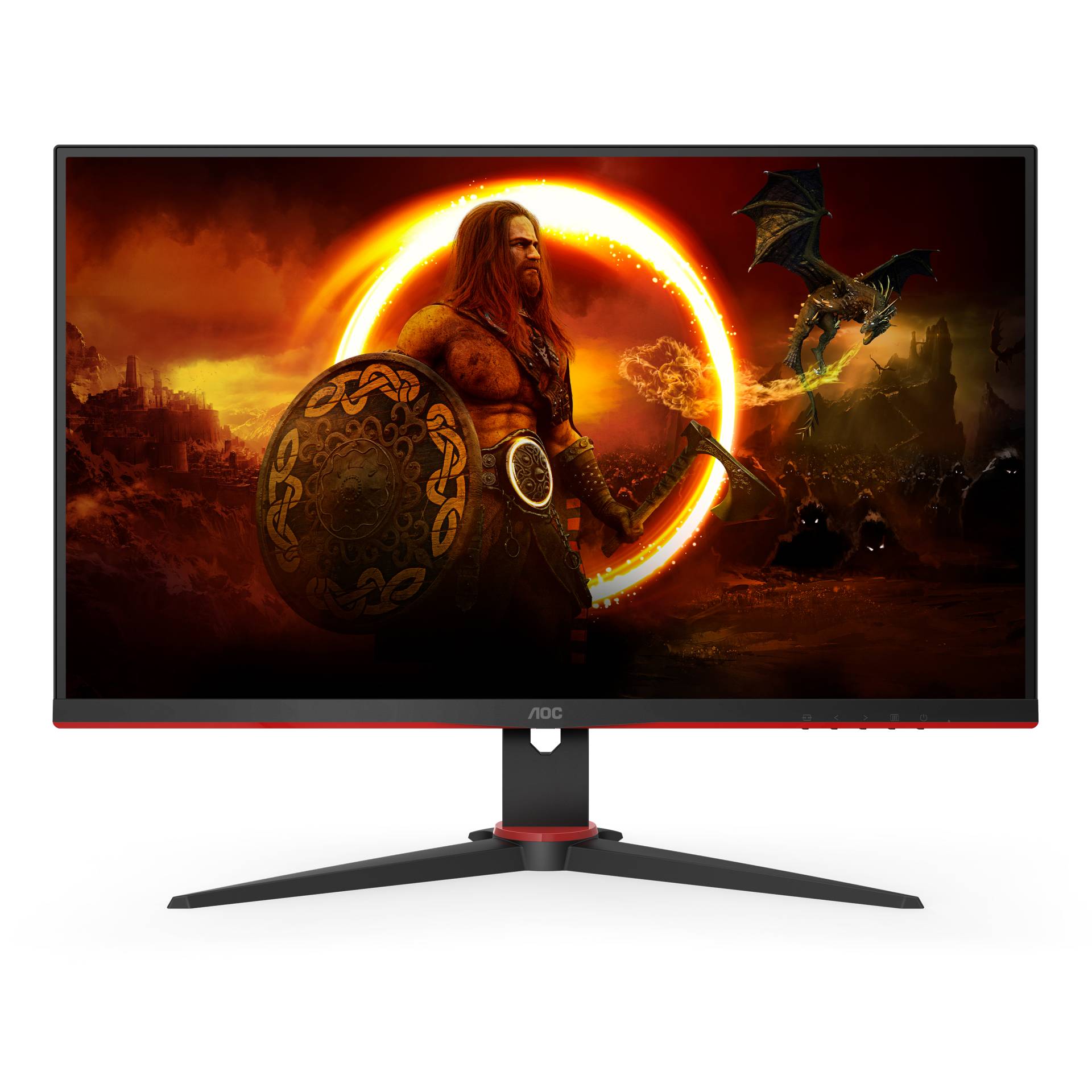 AOC Q27G2E/BK Gaming Monitor - 155 Hz, QHD, FreeSync Premium von AOC