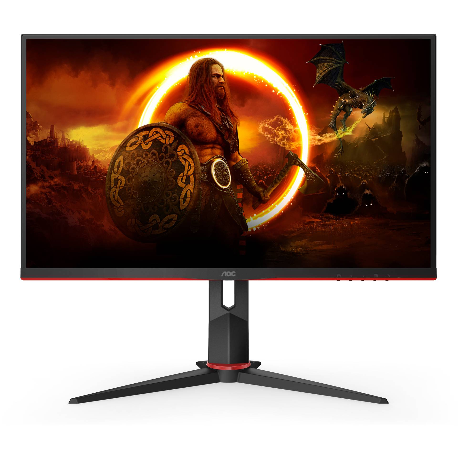 AOC Q27G2S Gaming Monitor - WQHD, 165 Hz, Höhenverstellung von AOC