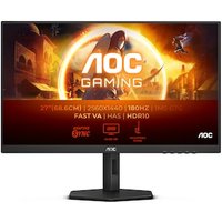 AOC Q27G4XN 68,6cm (27“) QHD VA Gaming Monitor 16:9 HDMI/DP 180Hz Sync 0,5ms HDR10 von AOC