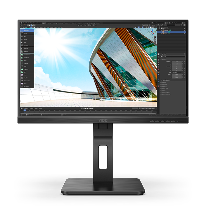 AOC Q27P2Q Office Monitor - IPS, QHD, Höhenverstellung AOC Q27P2Q Office Monitor - IPS, QHD, Höhenverstellung von AOC