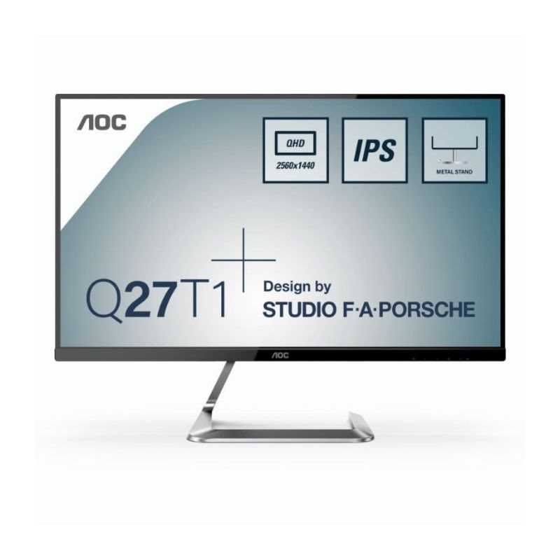 AOC Q27T1, 68,6 cm (27 Zoll), 2560 x 1440 Pixel, Quad HD, LED, 5 ms von AOC