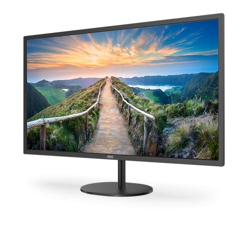 AOC Q32V4 - 32 Zoll QHD Monitor, AdaptiveSync (2560x1440, 75 Hz, HDMI, DisplayPort) schwarz von AOC