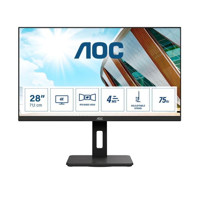 AOC U28P2A, 71,1 cm (28 Zoll) - 3840 x 2160 4K von AOC