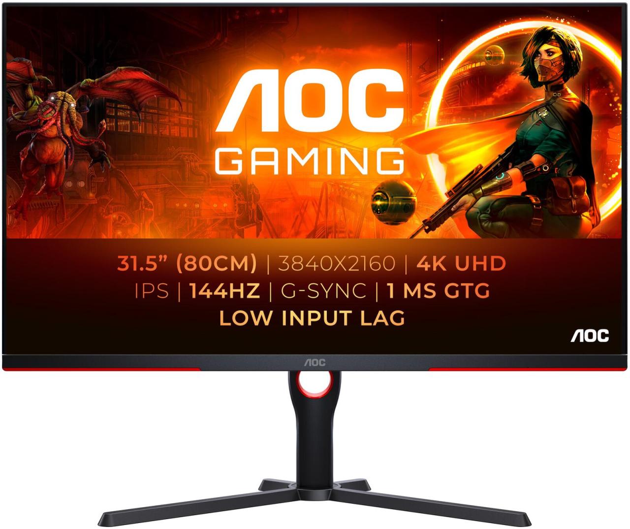 AOC U32G3X/BK Gaming Monitor 80cm (31,5 Zoll) von AOC