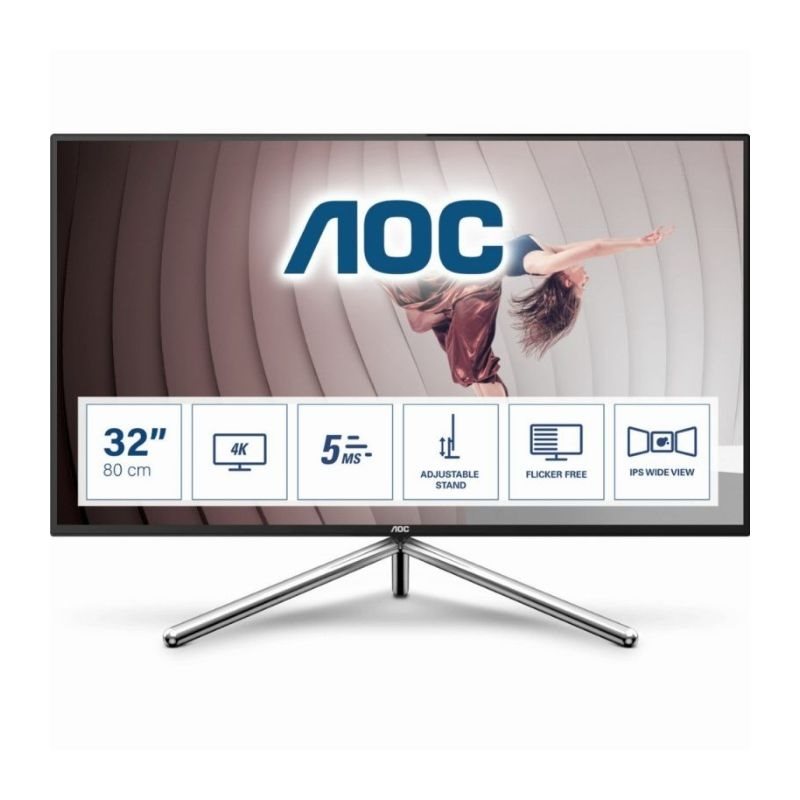 AOC U32U1, 80 cm (31.5 Zoll), 3840 x 2160 Pixel, 4K Ultra HD, LED von AOC