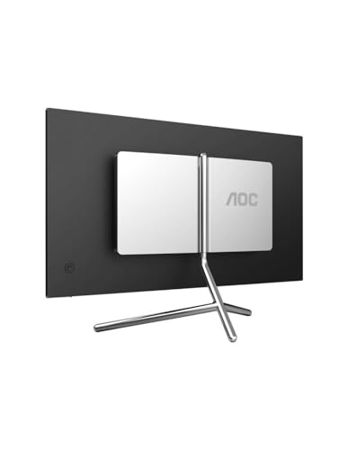 AOC U32U1 - 32 Zoll UHD Monitor, Porsche Design, höhenverstellbar, HDR600 (3840x2160, 60 Hz, HDMI 2.0, DisplayPort, USB-C, USB Hub) schwarz/silber von AOC